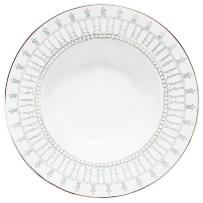 Тарелка керамическая 22 см белая Pétala Simples Allegro