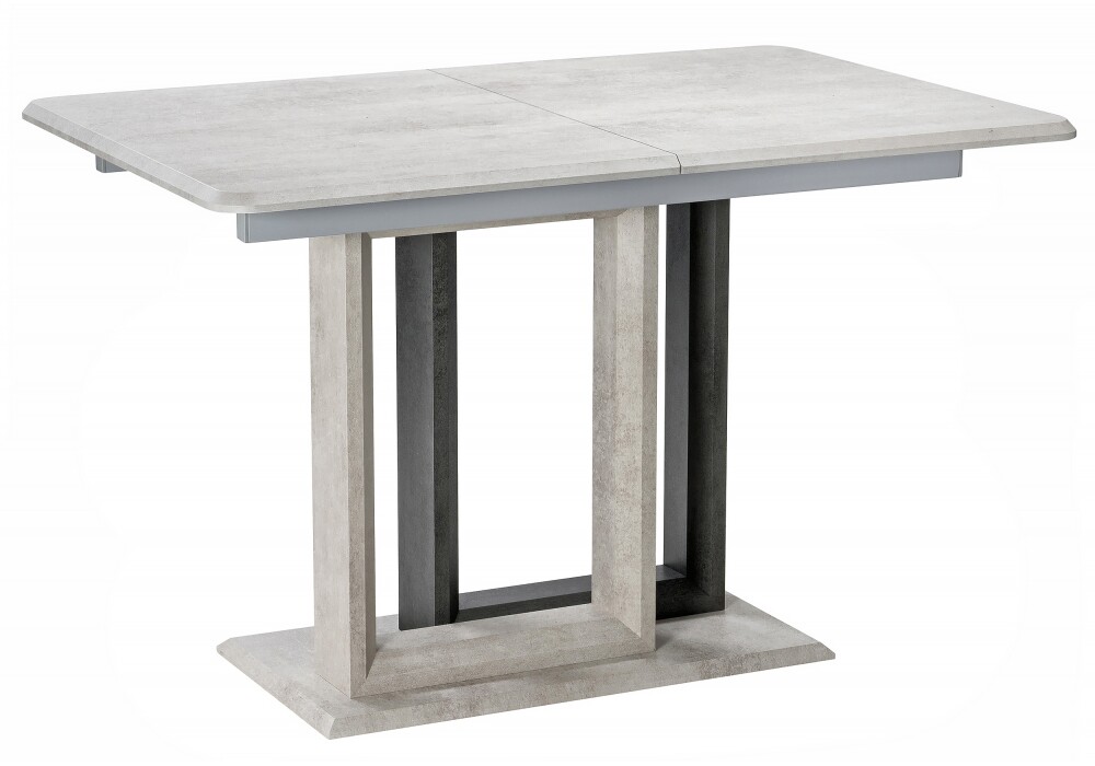 Обеденный стол раздвижной серый &quot;Санса 120&quot;