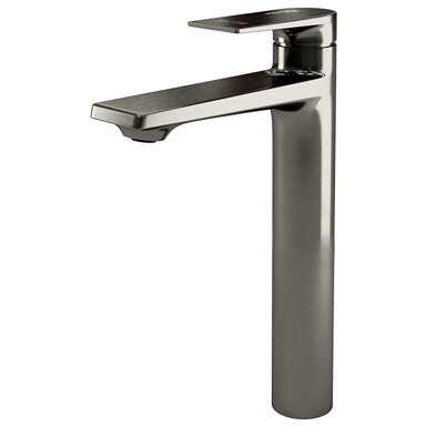 Смеситель для раковины из латуни оружейная сталь Wasserkraft 8403H