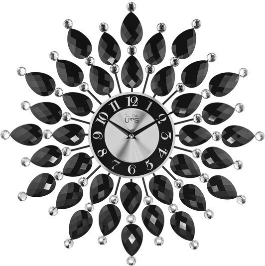 Часы настенные черные Tomas Stern 8028