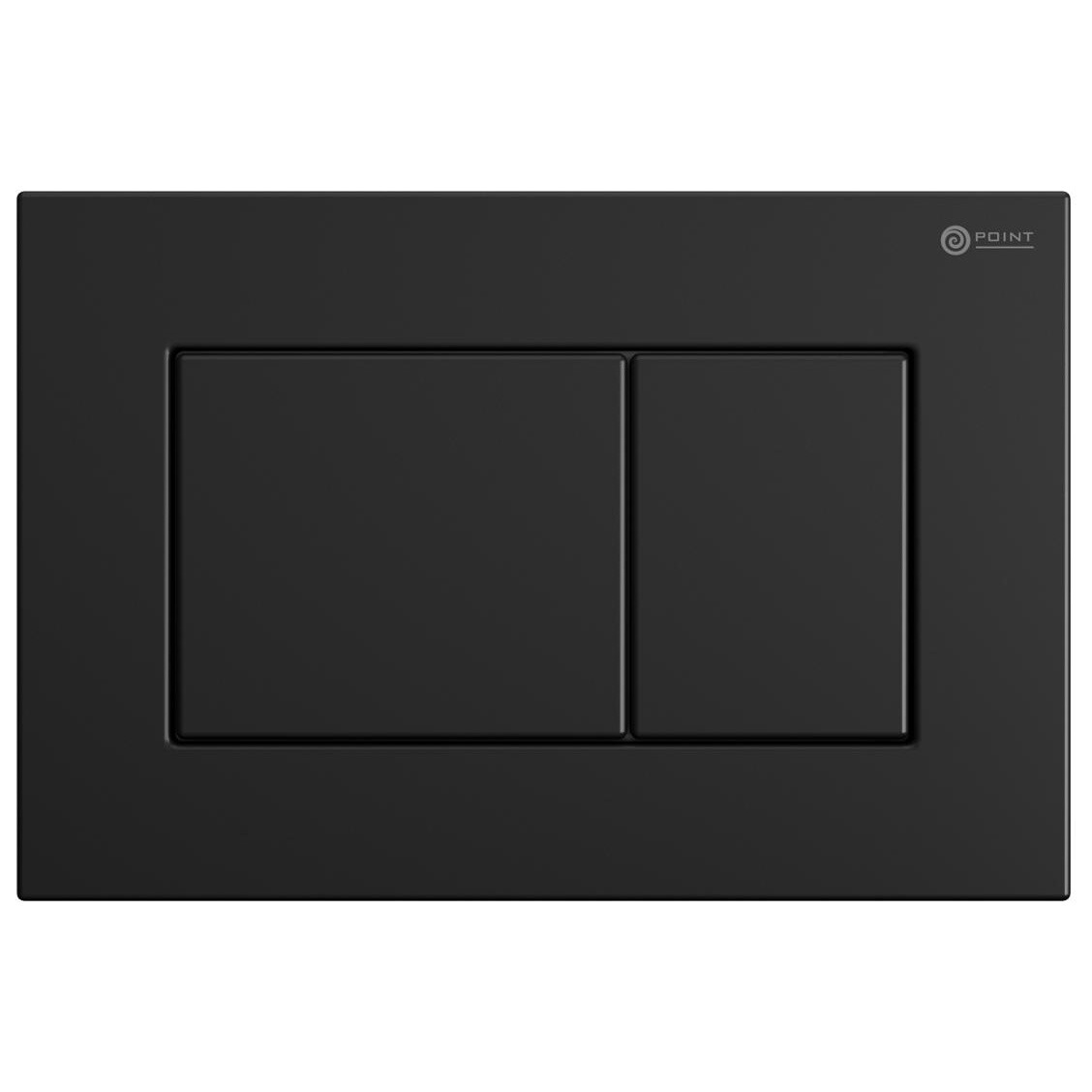 Клавиша смыва для инсталляции черная Point &quot;Ника&quot; PN44081BM