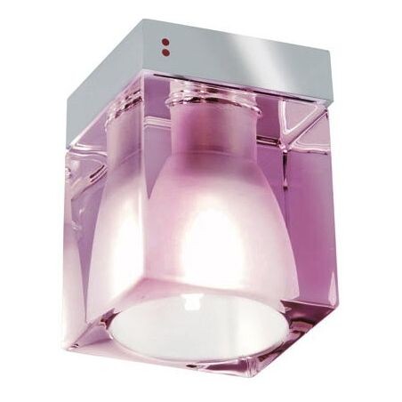 Светильник настенно-потолочный розовый Fabbian D28E0100 Rosso