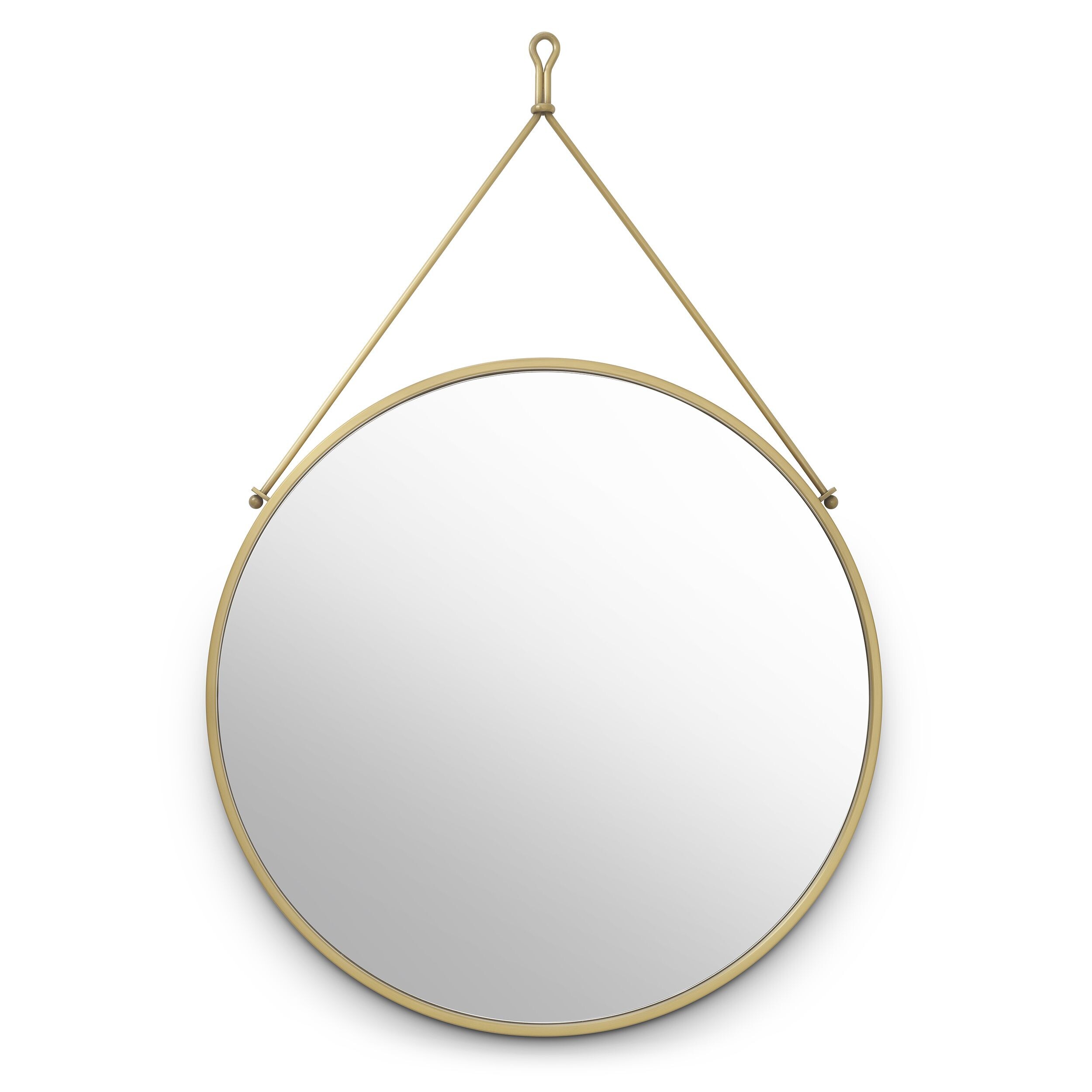 Зеркало настенное латунь Morongo