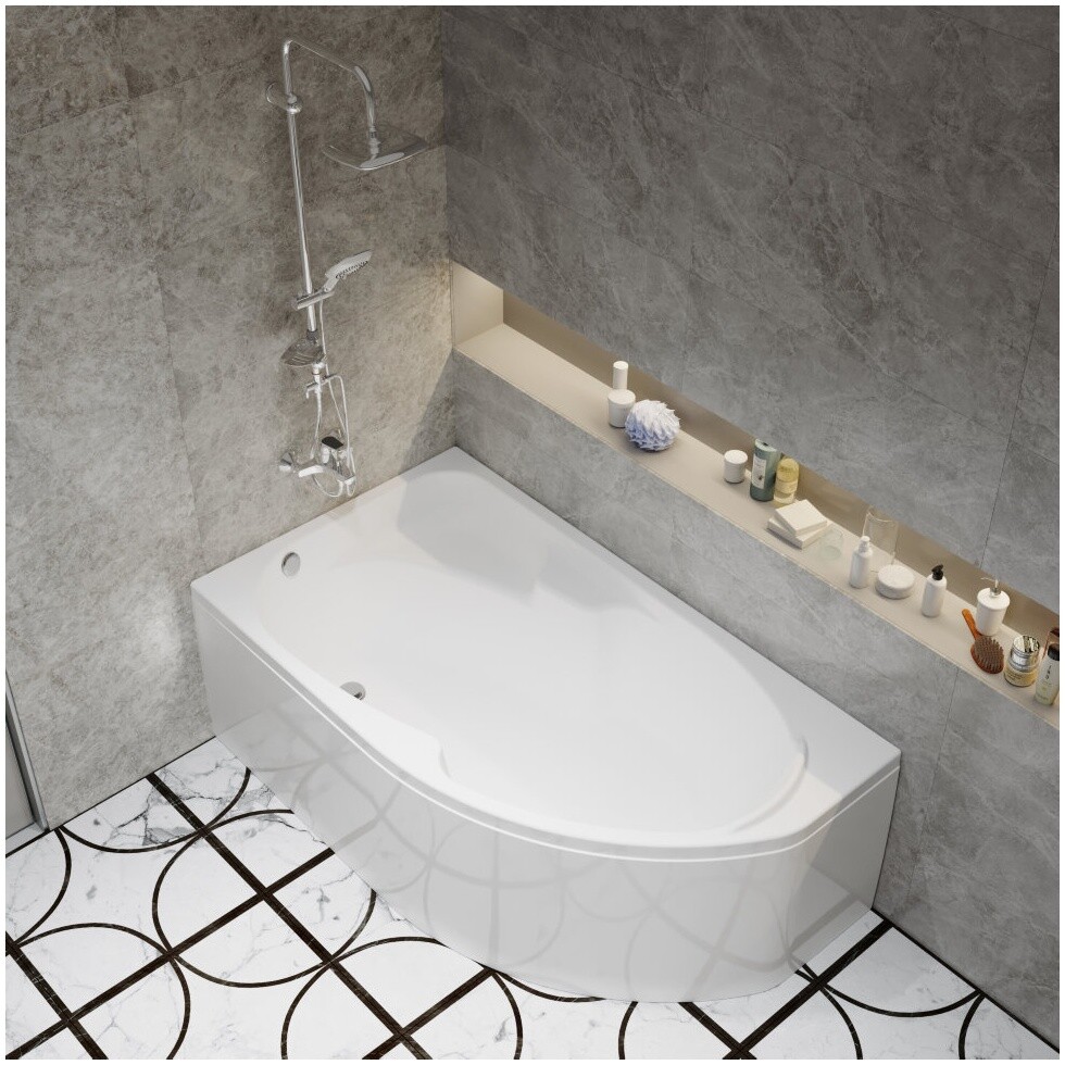 Ванна акриловая белая левая Triton "София 170" Щ0000046664 - изображение 5