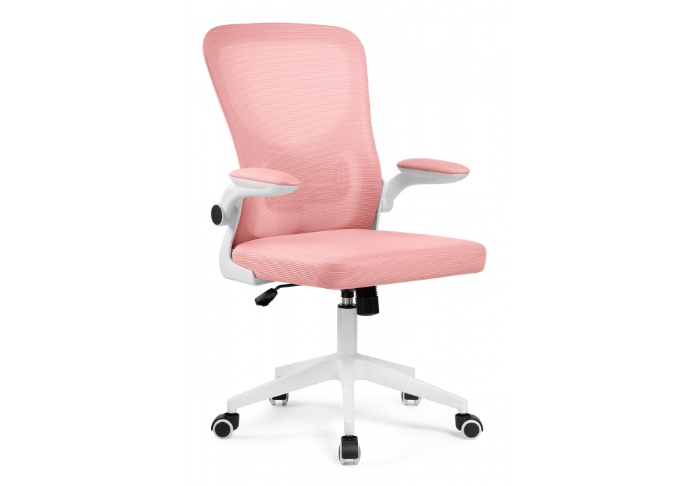 Кресло компьютерное розовое Konfi