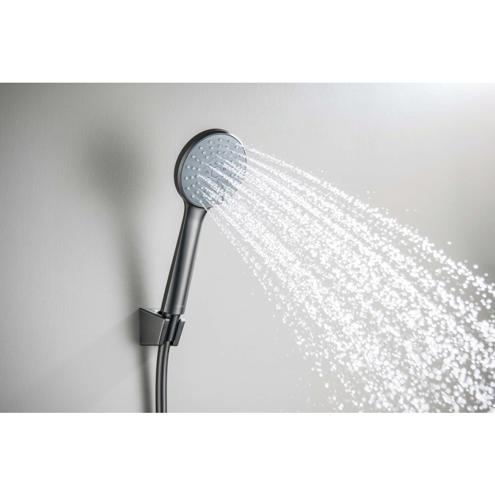 Лейка для душа со шлангом черный хром Aquatek "Бетта" AQ2032BGM - изображение 6