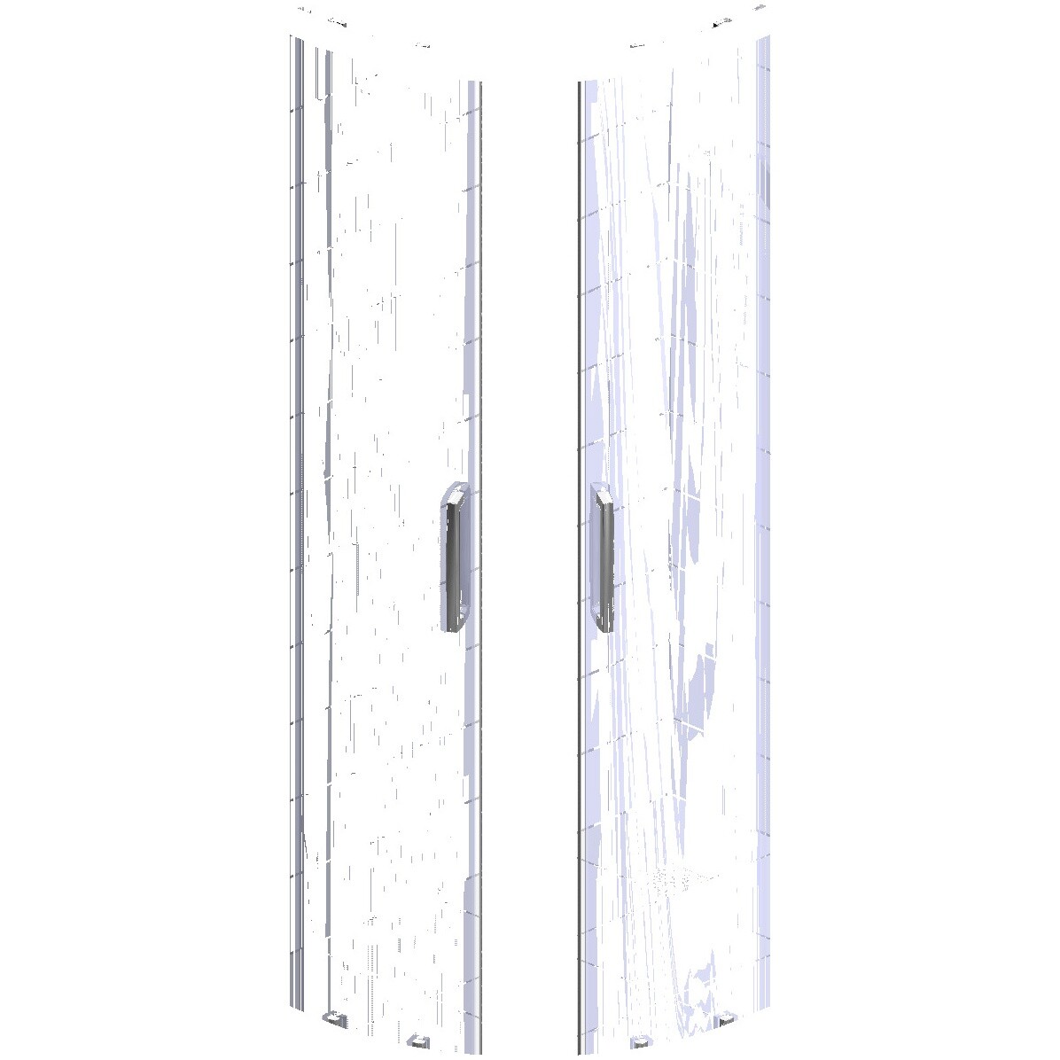 Душевой уголок 110х80 см хром глянец, прозрачное стекло Stworki "Лунд" - изображение 56