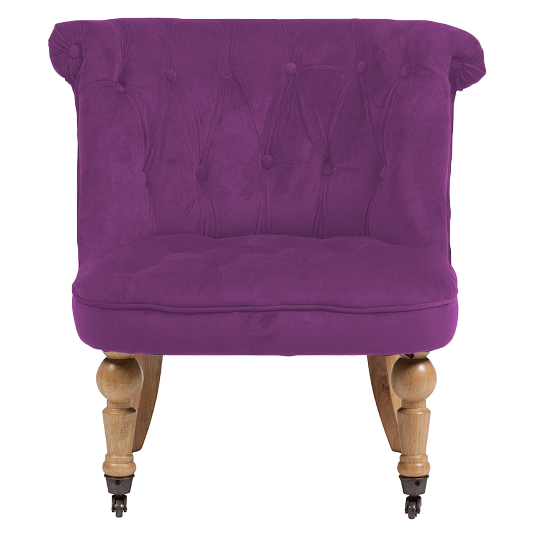 Кресло с мягкими подлокотниками фиолетовое Amelie French Country Chair