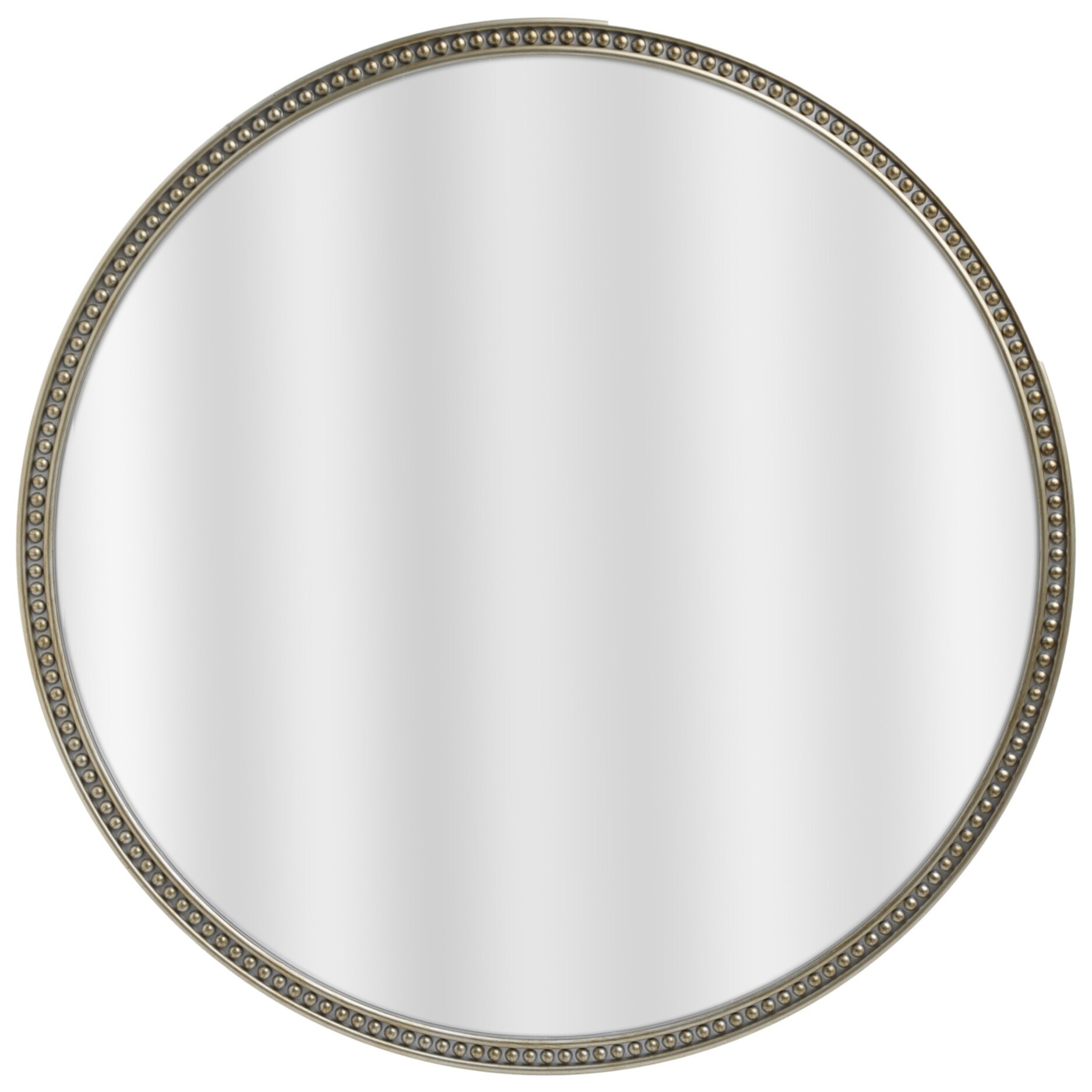 Зеркало настенное круглое бежевое 111231
