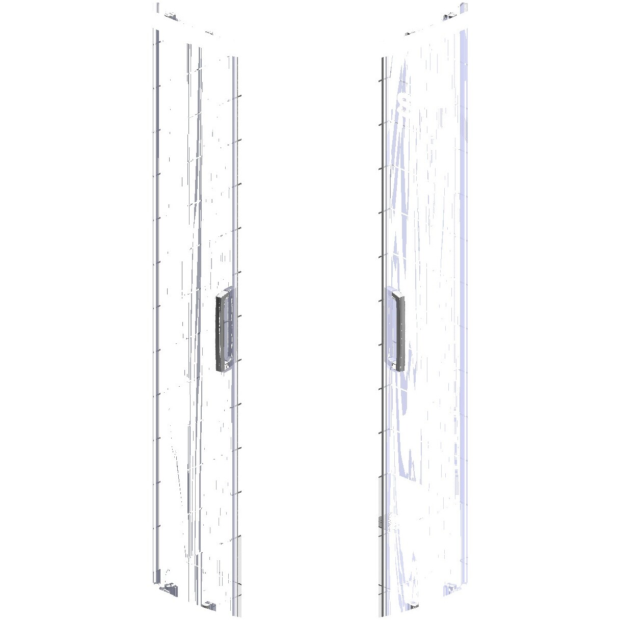 Душевой уголок 110х80 см хром глянец, прозрачное стекло Stworki "Лунд" - изображение 27