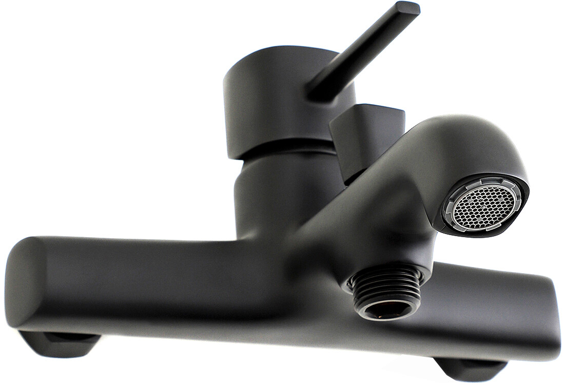 Смеситель для ванны черный Stworki "Эстерсунд" ES-03b - изображение 5