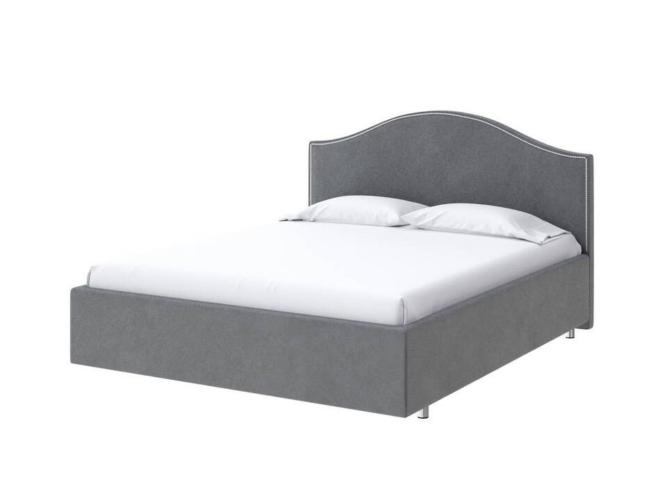 Кровать двуспальная 160х190 см британский серый Classic