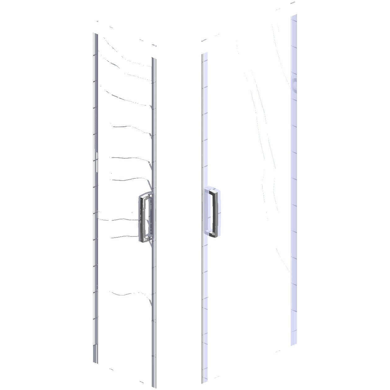 Душевой уголок 90х80 см хром матовый, стекло матовое Stworki "Карлстад" - изображение 55