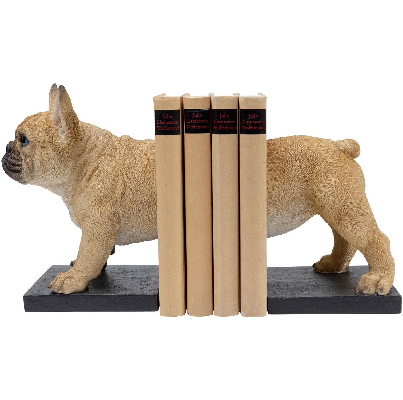 Подставка для книг декоративная бежевая Bulldog 53703