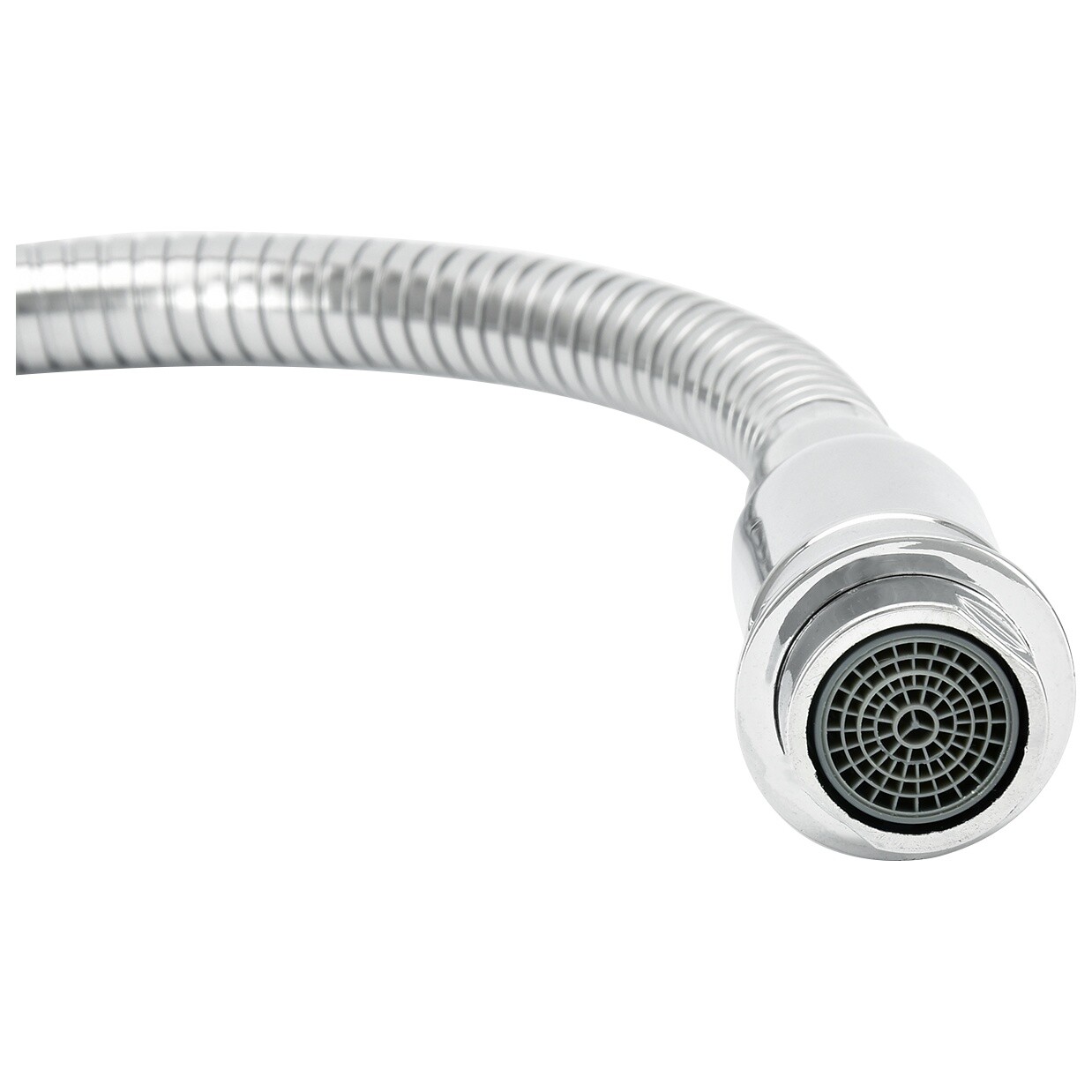 Смеситель для кухни двухвентильный с гибким изливом хром Juguni Parus 0402.980 - изображение 15