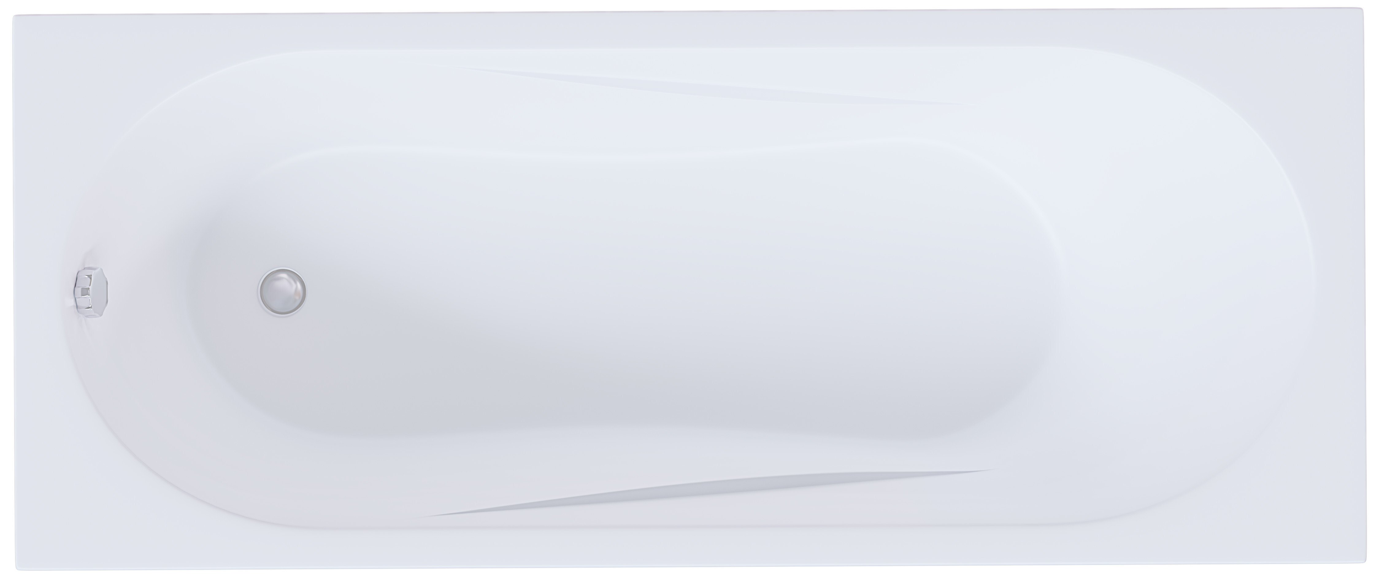 Ванна акриловая 170х70 см белая Aquatek &quot;Либерти&quot; BER170-0000001