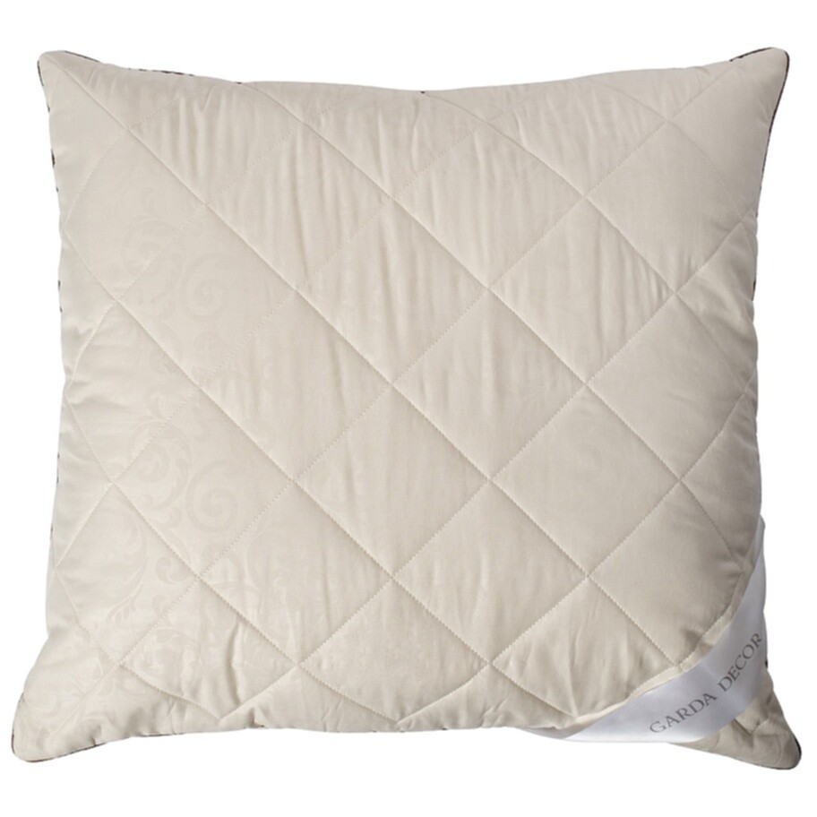 Подушка для сна квадратная 70х70 см бежевая &quot;Персей&quot;