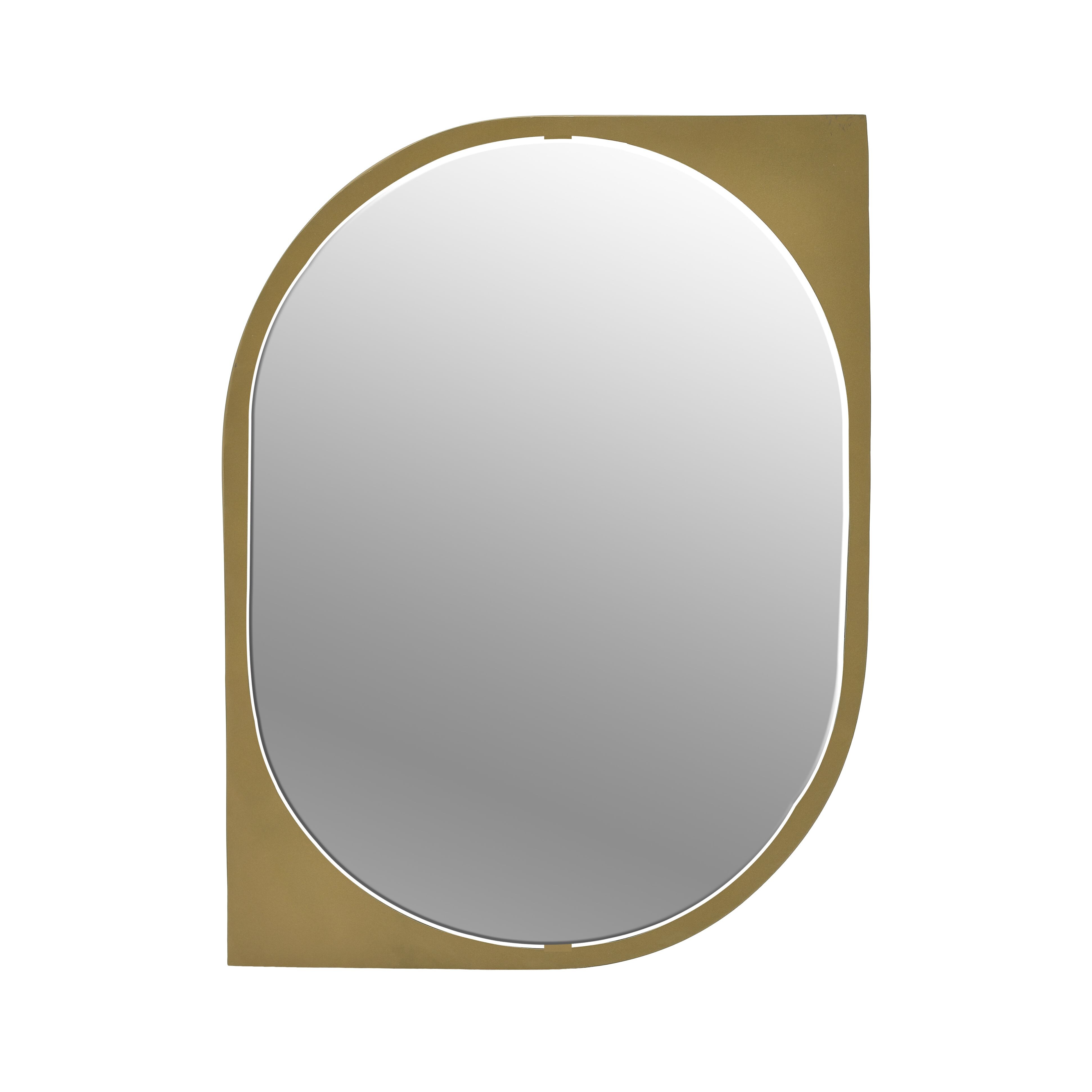 Зеркало настенное золотое 60х46 см