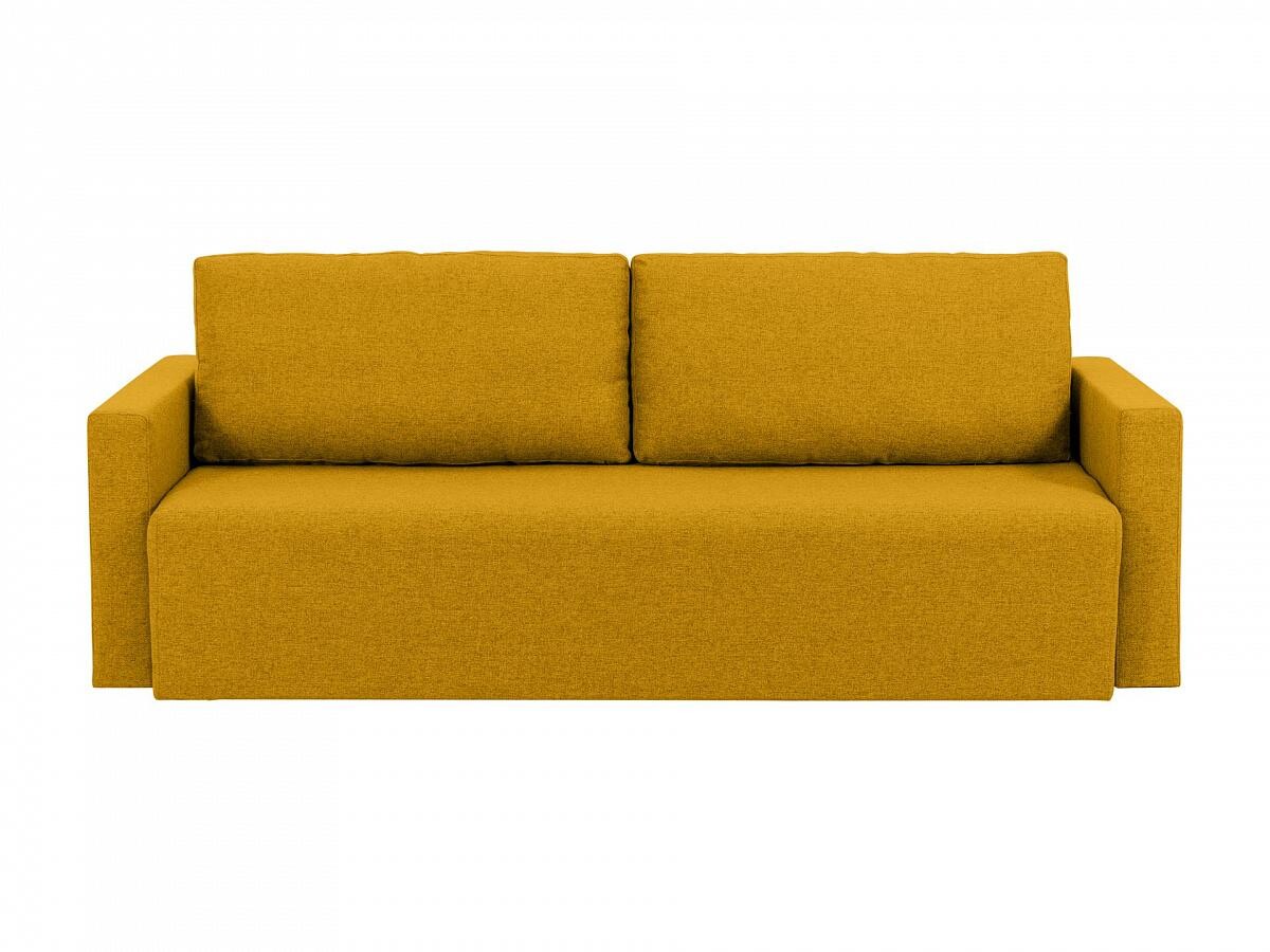 Диван-кровать двухместный желтый Kansas