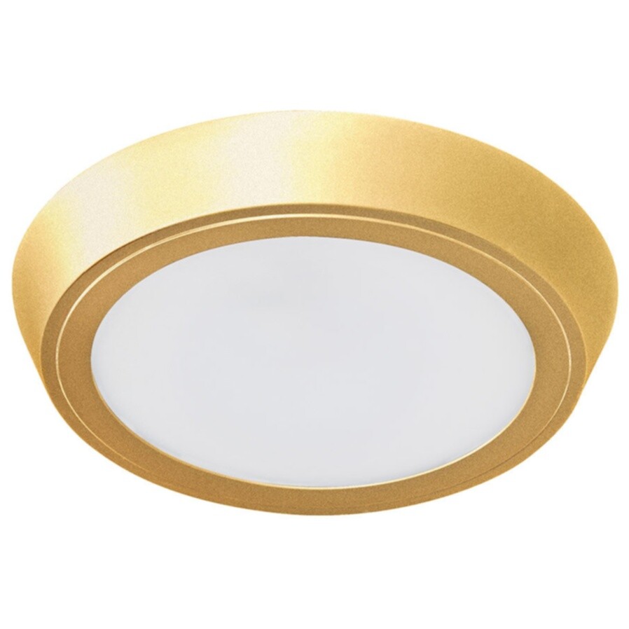 Потолочный светодиодный светильник матовое золото, белый Urbano 216932
