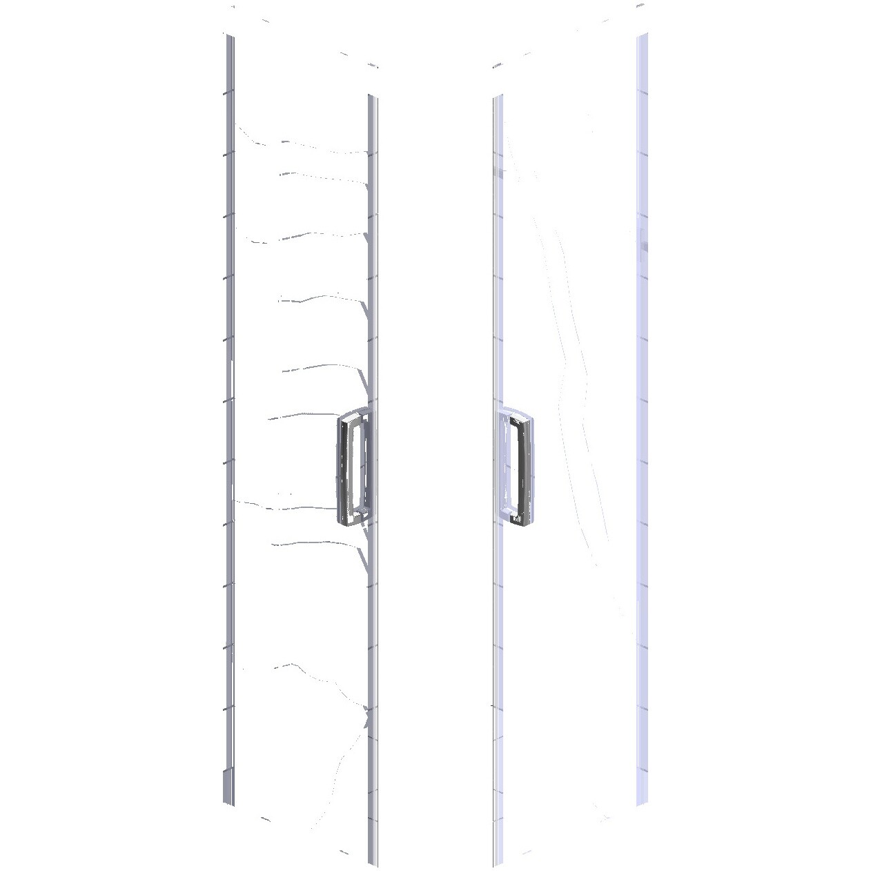 Душевой уголок 90х90 см хром глянец, прозрачное стекло Stworki "Дублин" - изображение 52