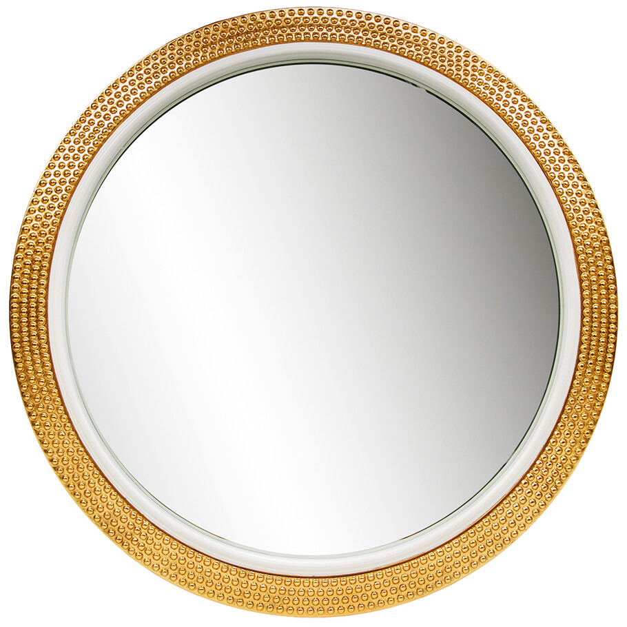 Зеркало настенное круглое золото 86 см &quot;Ассоль&quot;