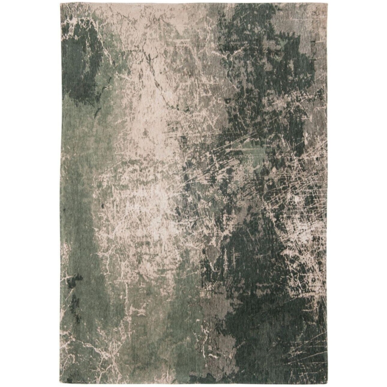 Ковер прямоугольный 80х150 см бежевый, зеленый Dark Pine