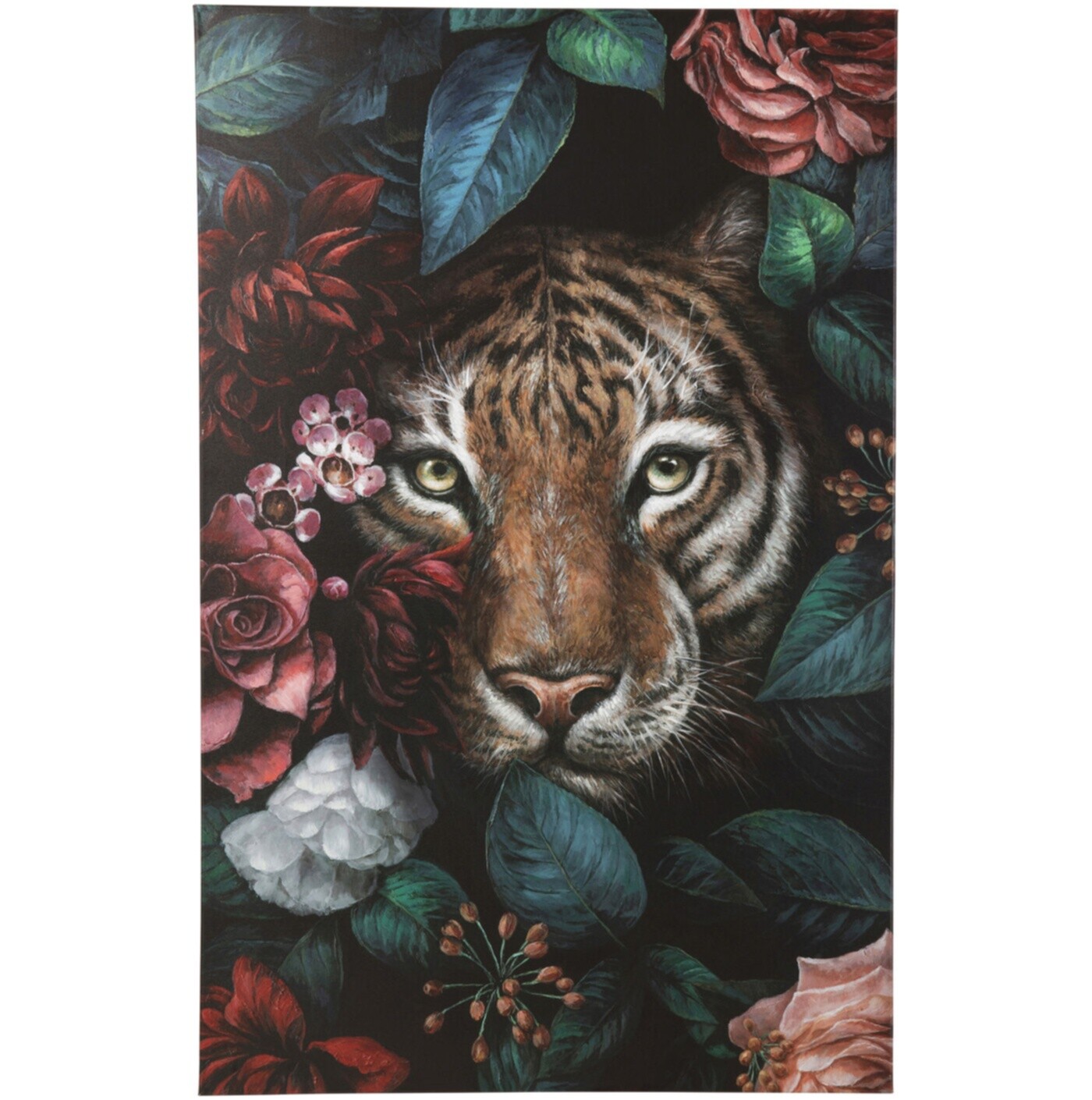 Картина на холсте разноцветная Tiger 53826