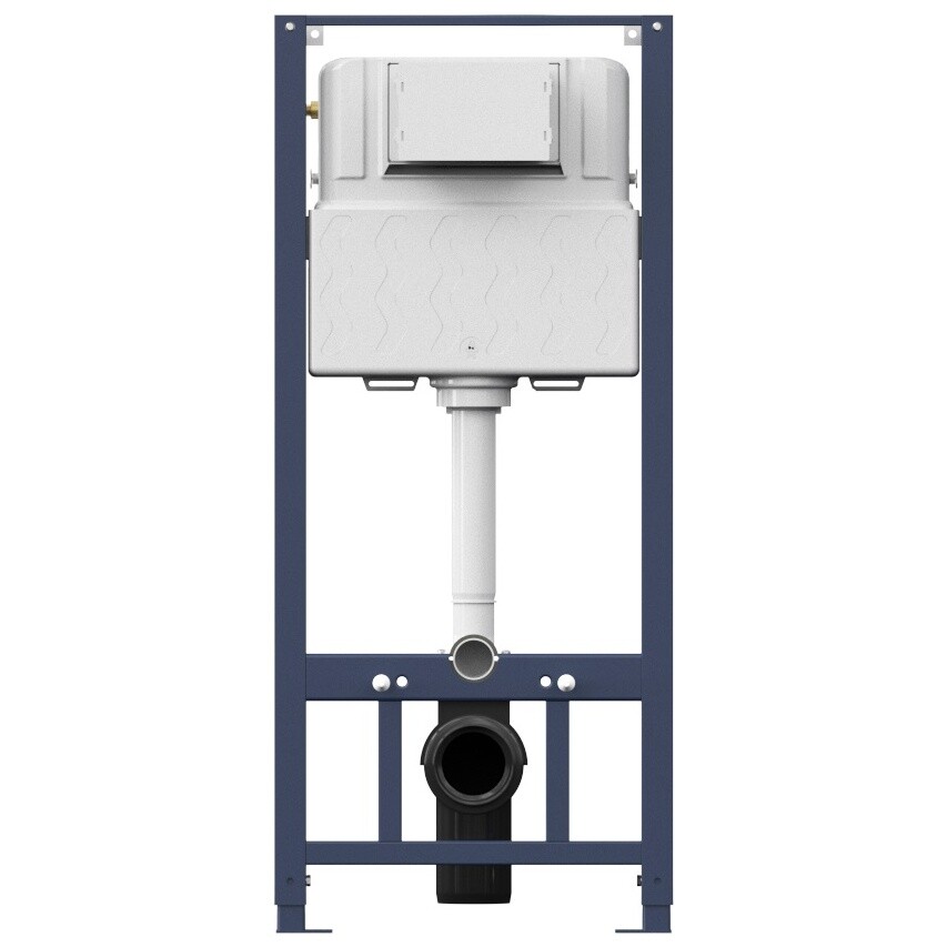 Унитаз подвесной белый Bocchi Venezia 1295-001-0129 с инсталляцией Am.Pm Pro I012704 - изображение 4