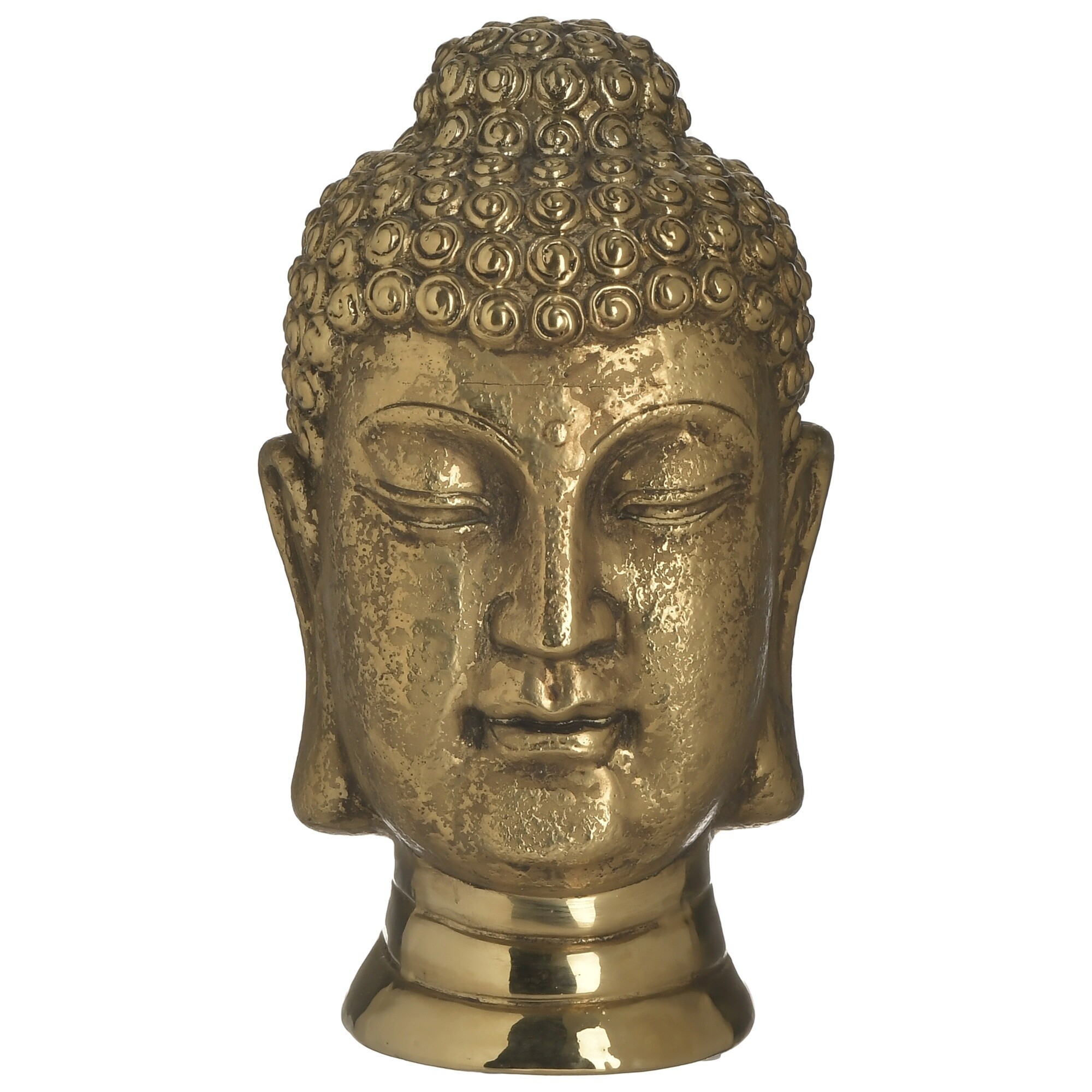 Декор настольный керамический 26х15 см золотой Buddha 3111727