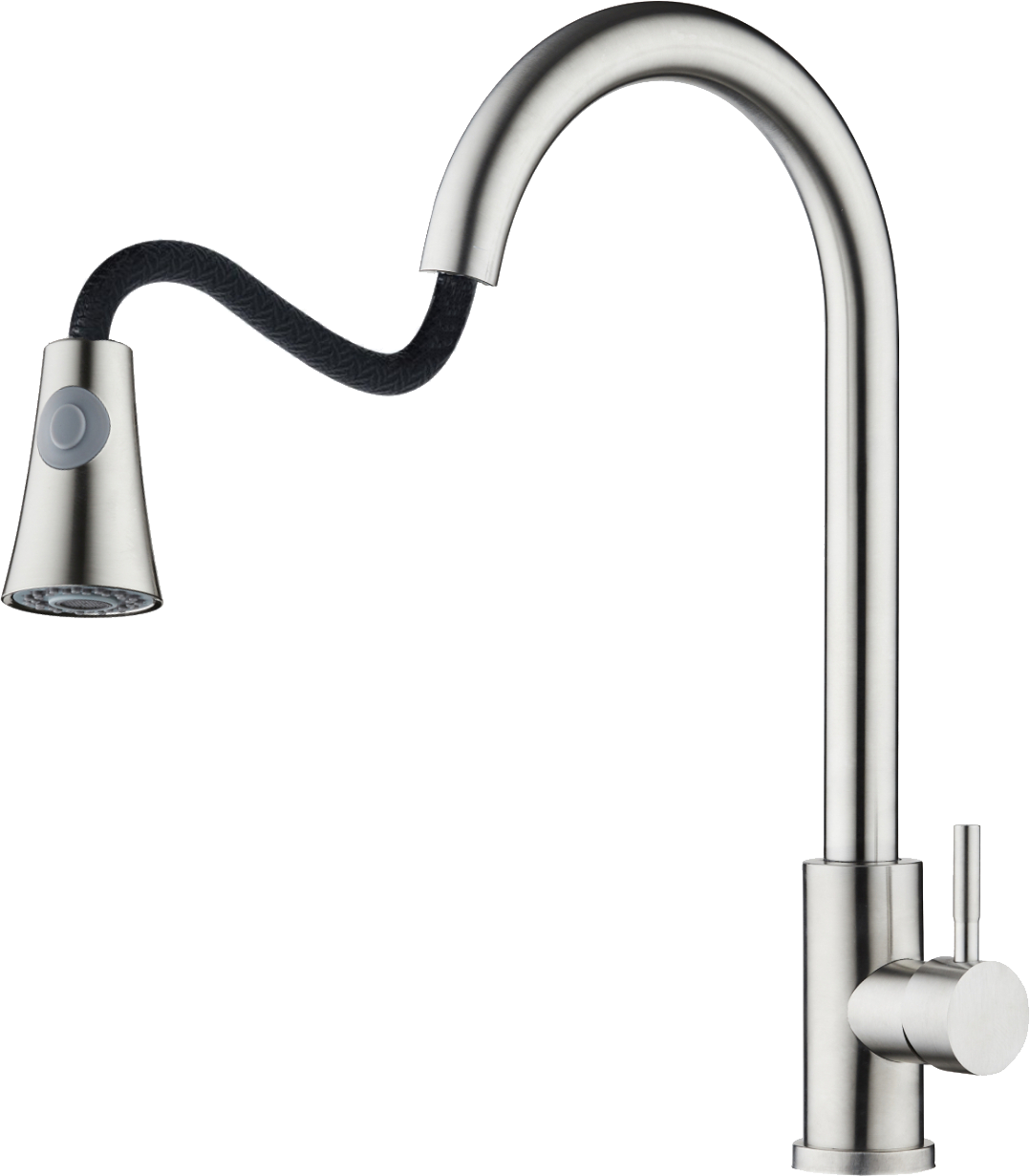 Мойка кухонная Domaci антрацит "Бьелла" со смесителем "Равенна" D99-120st, DMC-25-343 - изображение 9