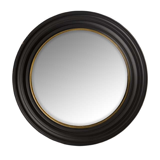 Зеркало черное круглое диаметр 75 см Cuba L от Eichholtz