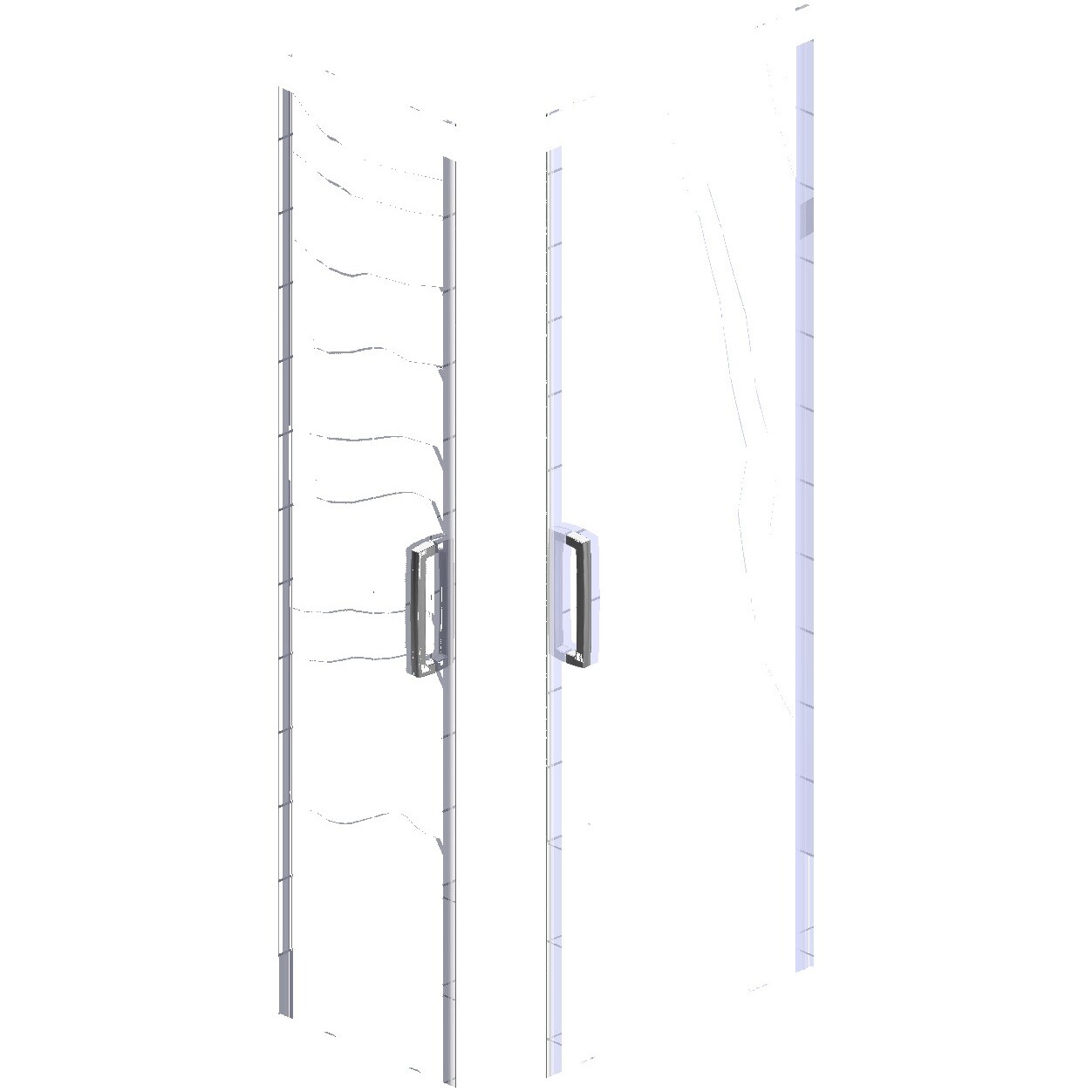 Душевой уголок 90х80 см хром глянец, прозрачное стекло Stworki "Карлстад" - изображение 58