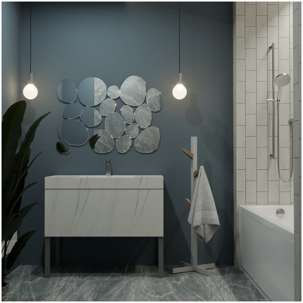 Ванна акриловая 170х70 см белая 1ACReal "Тори" Щ0000042932 - изображение 5