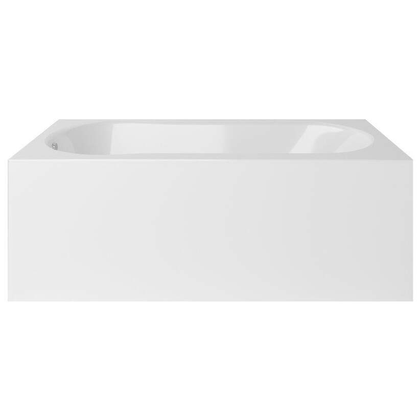Ванна акриловая прямоугольная 70х170 см белая Creto Alba 244961 - изображение 5