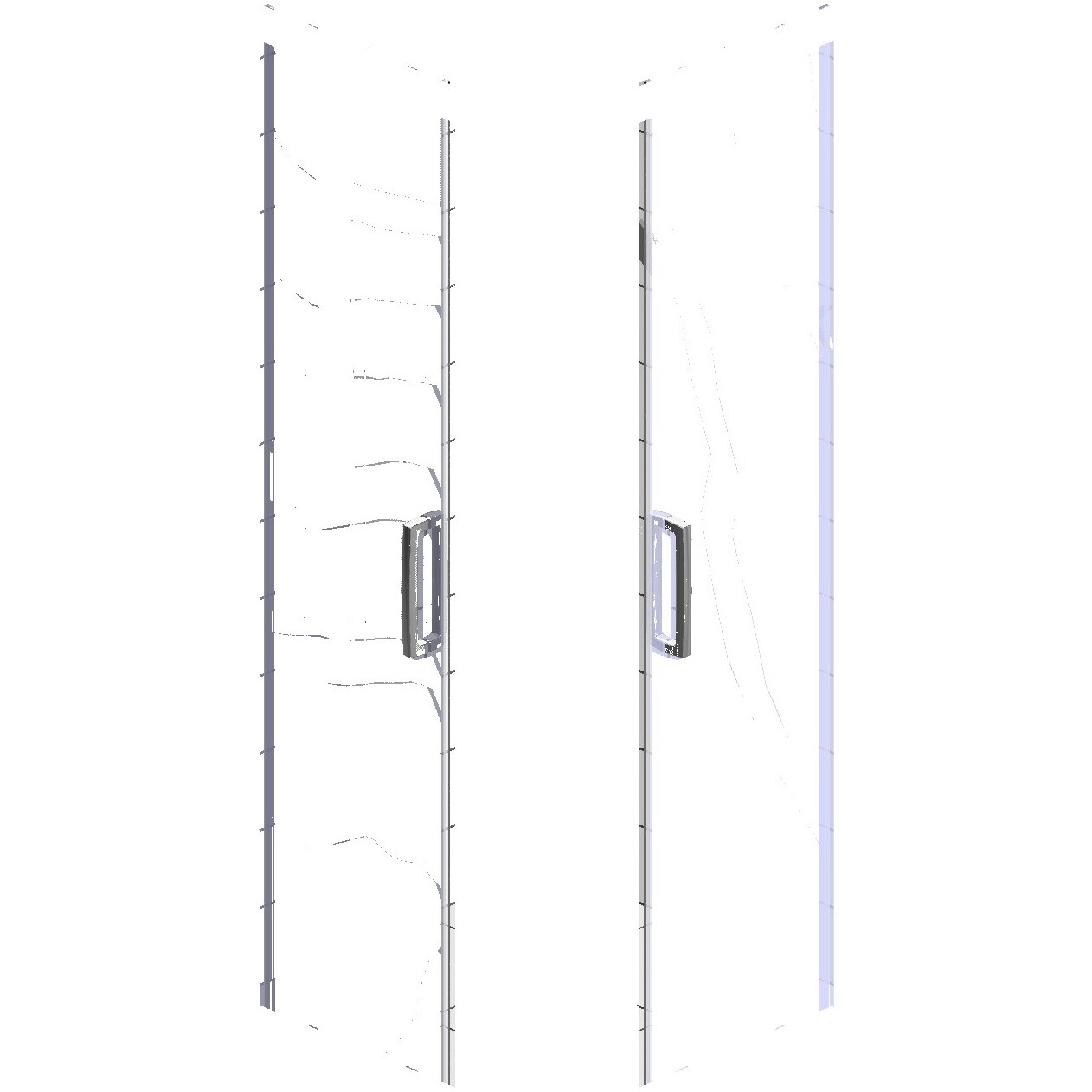 Душевой уголок 110х110 см хром матовый, стекло матовое Stworki "Дублин" - изображение 25