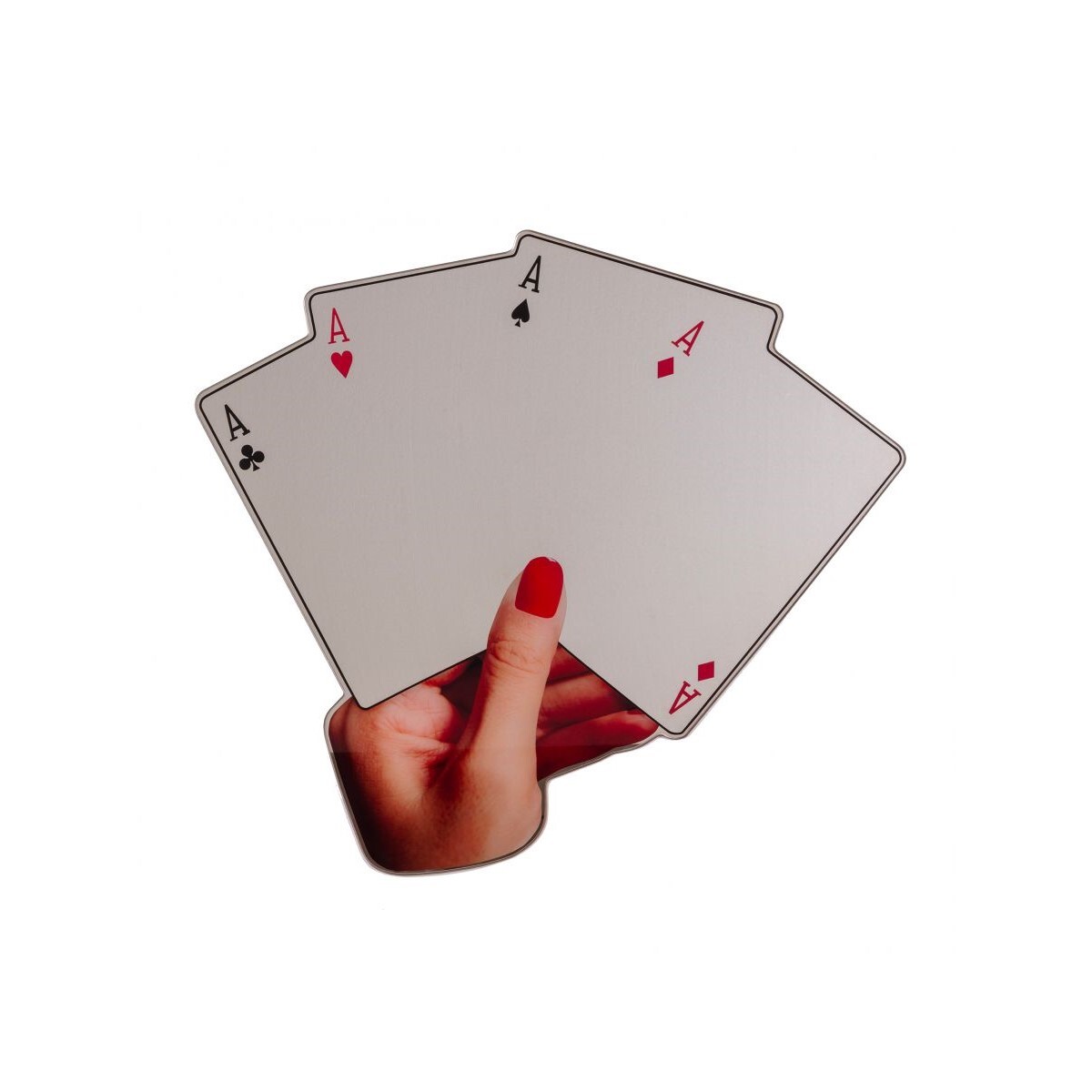 Зеркало настенное фигурное Poker