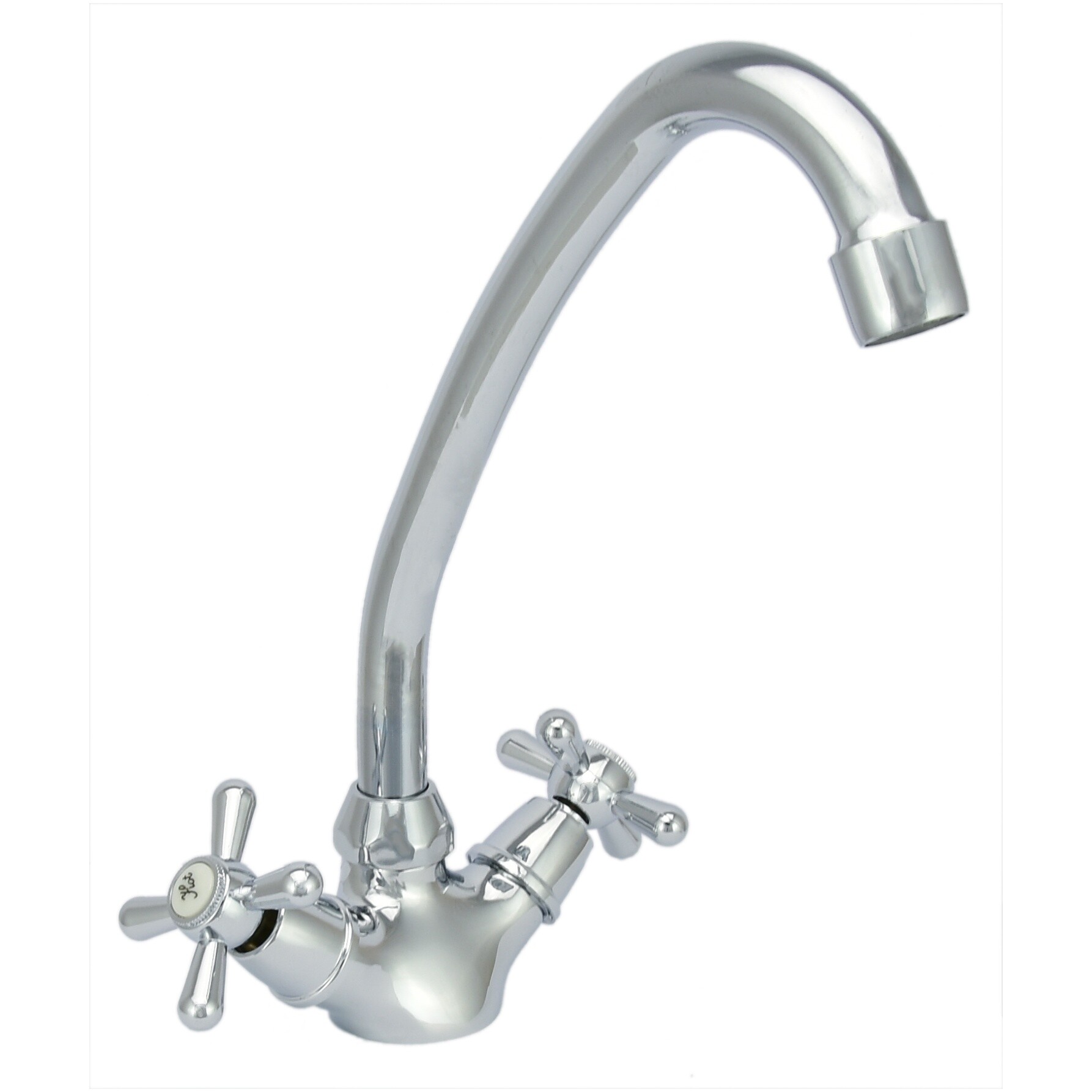 Смеситель для раковины двухвентильный хром Istok life Luxe 0402.434