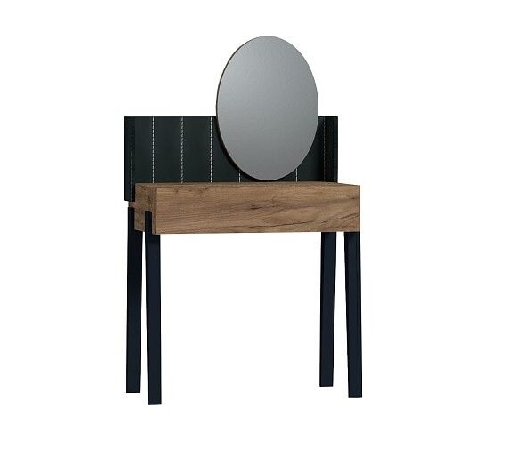 Столик туалетный с зеркалом бежевый Nature 43