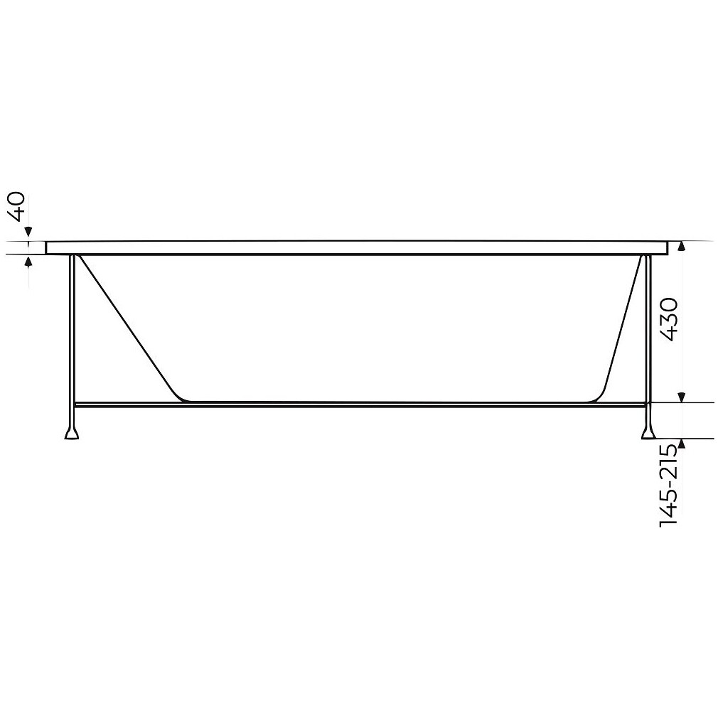 Ванна 80х180 см Creto Scala 1-1155 - изображение 12