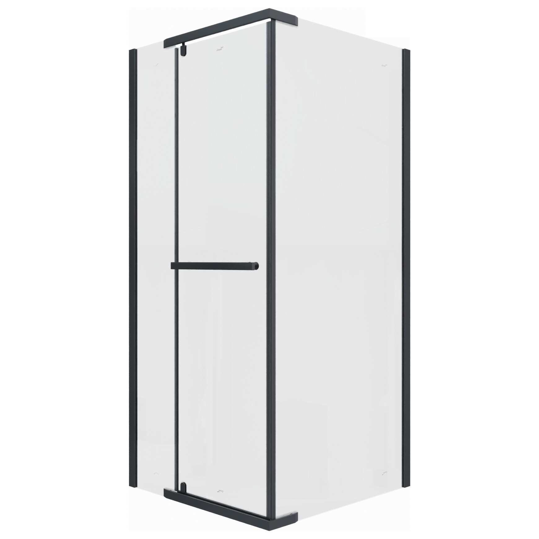 Душевой уголок квадратный 90x90 см черный Cerutti SPA Mimi ZQ91B