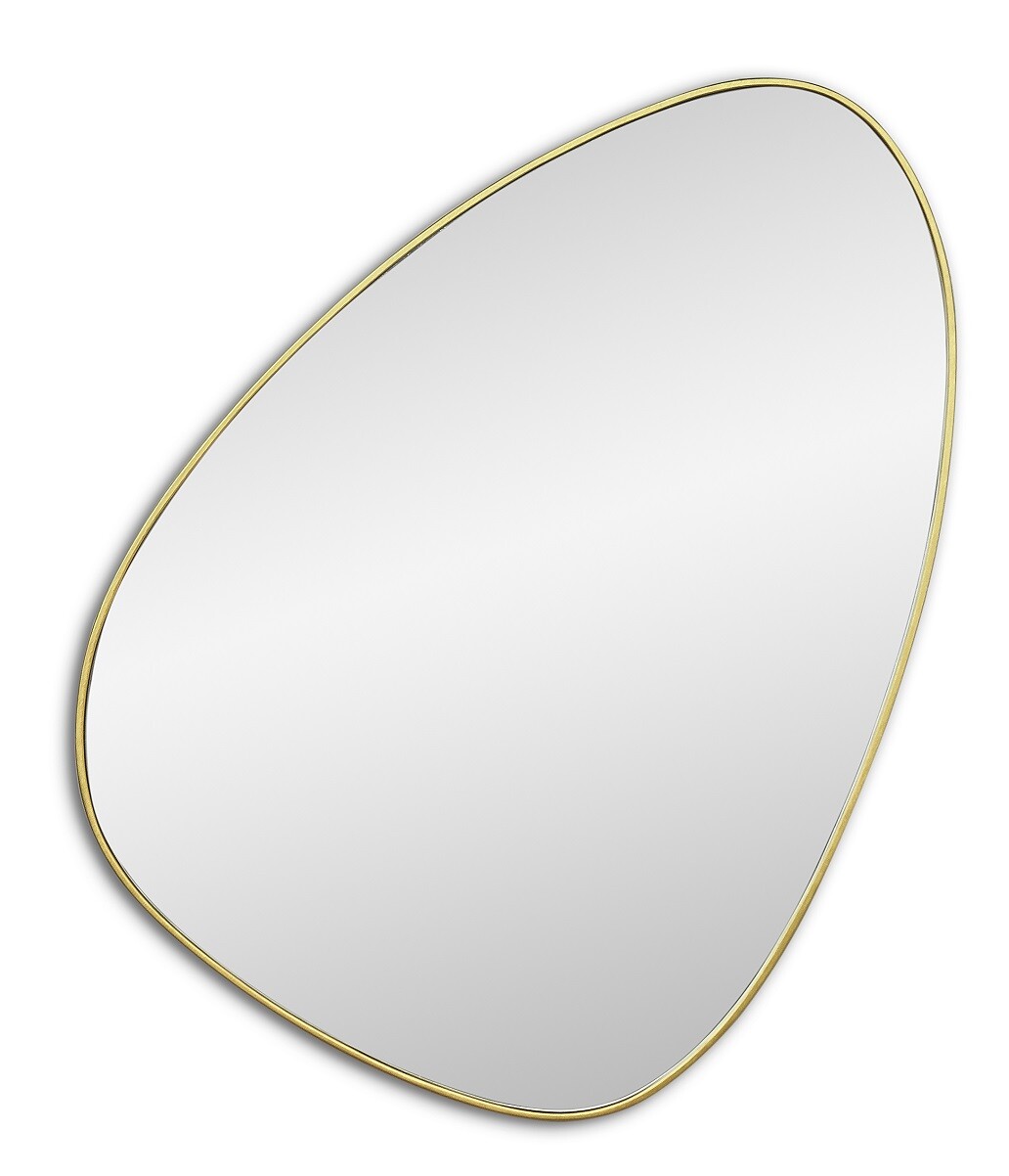 Зеркало настенное в раме золото Sten S Smal