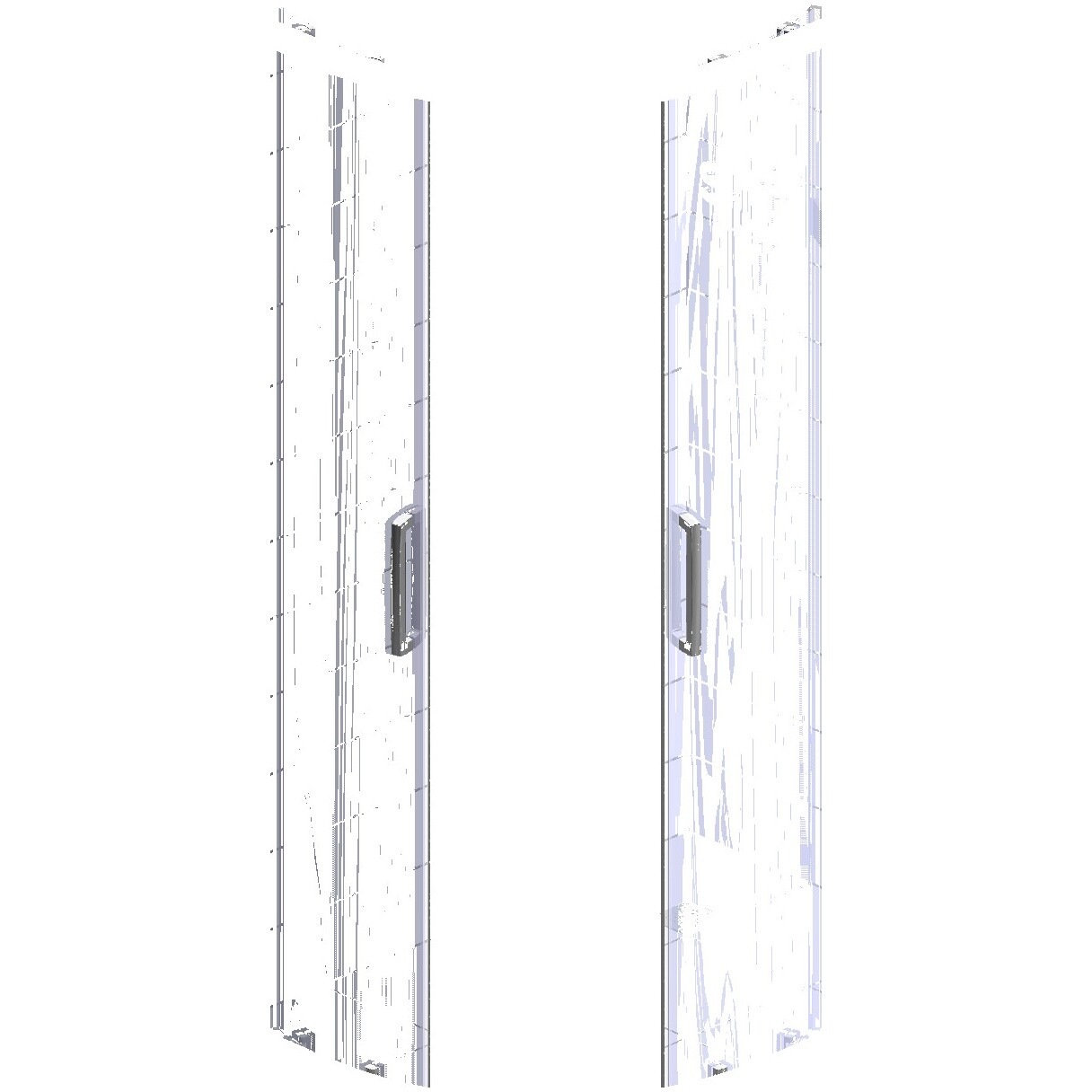 Душевой уголок 110х90 см хром глянец, прозрачное стекло Stworki "Лунд" - изображение 43