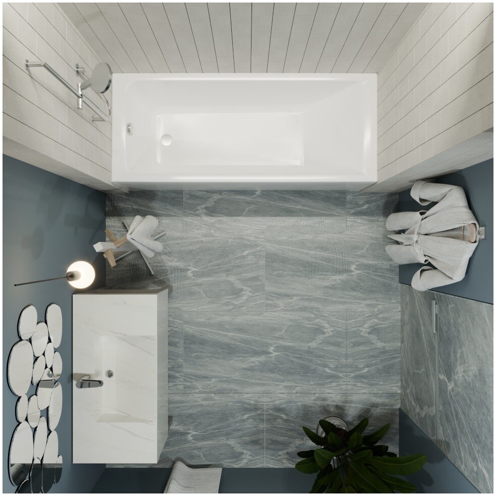 Ванна акриловая белая Triton "Тори 170" Щ0000044551 - изображение 6