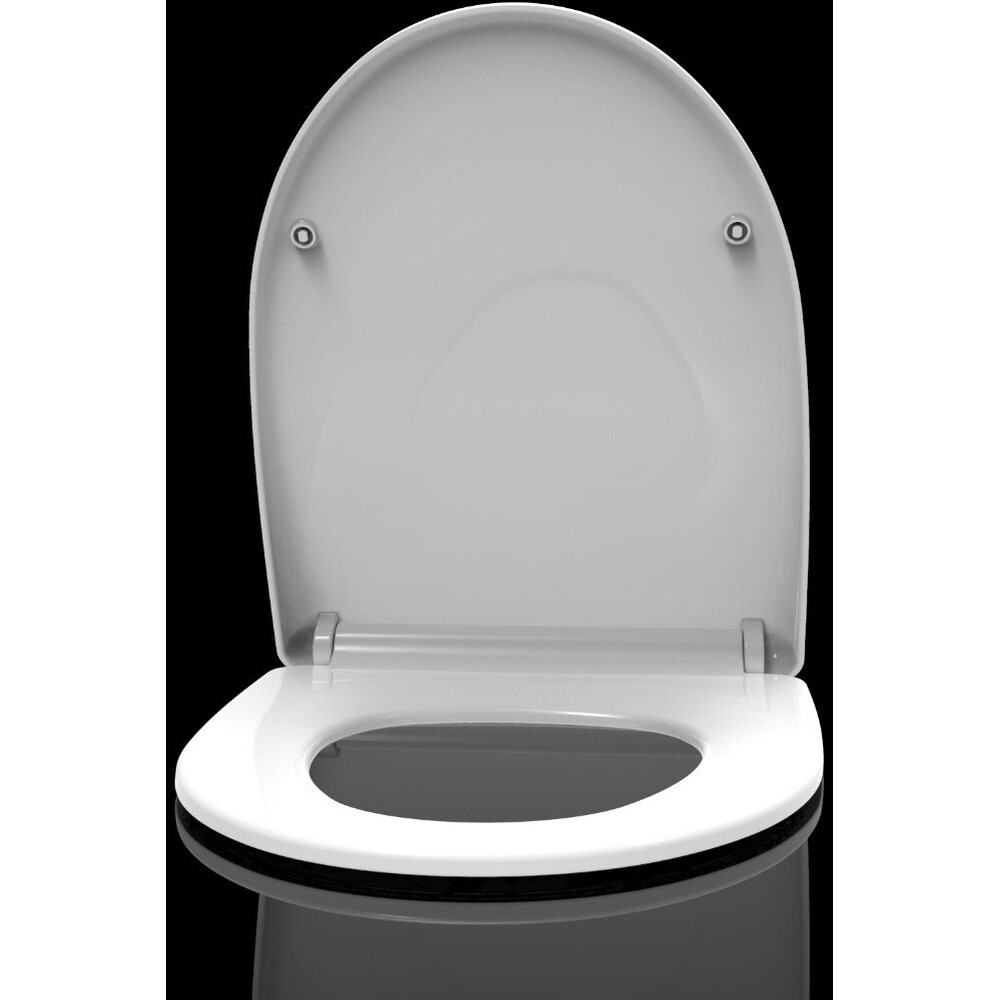 Сиденье для унитаза с микролифтом белое Aquatek AQ0209-00 - изображение 5