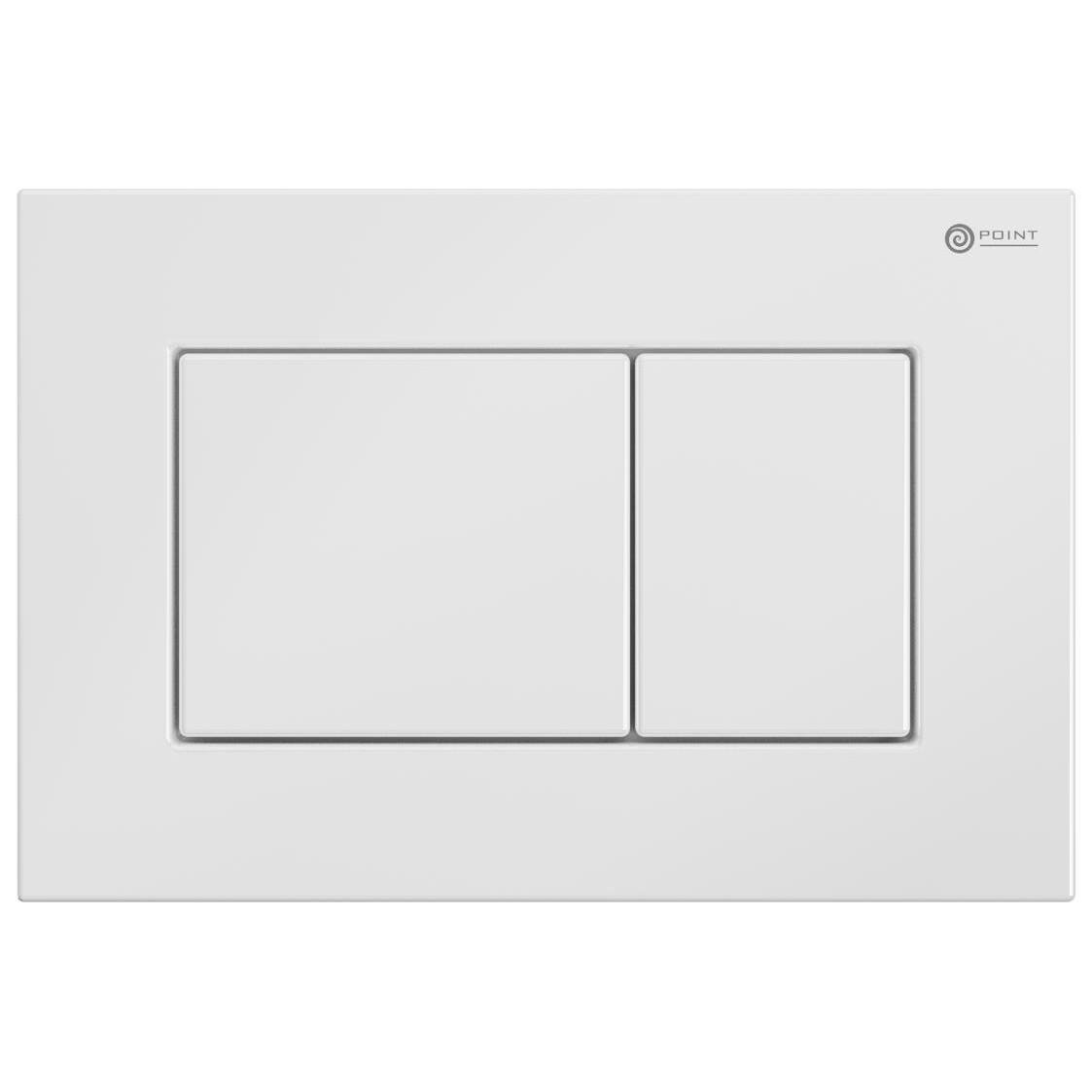 Клавиша смыва для инсталляции белая Point &quot;Ника&quot; PN44081W