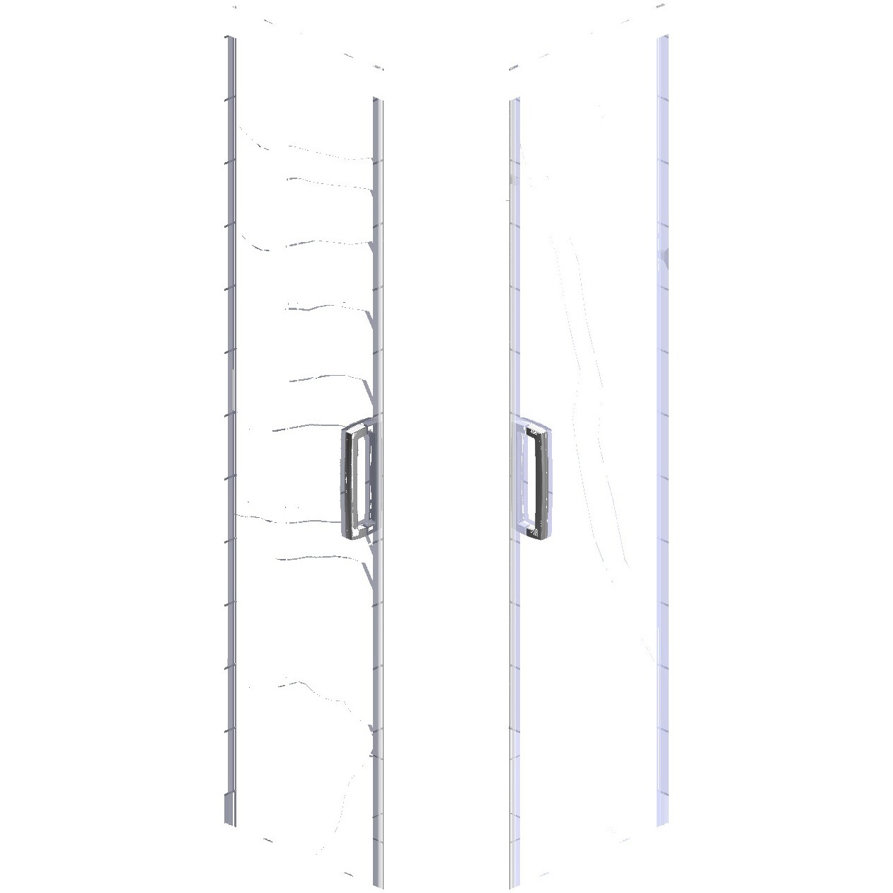 Душевой уголок 110х110 см хром матовый, стекло матовое Stworki "Дублин" - изображение 52