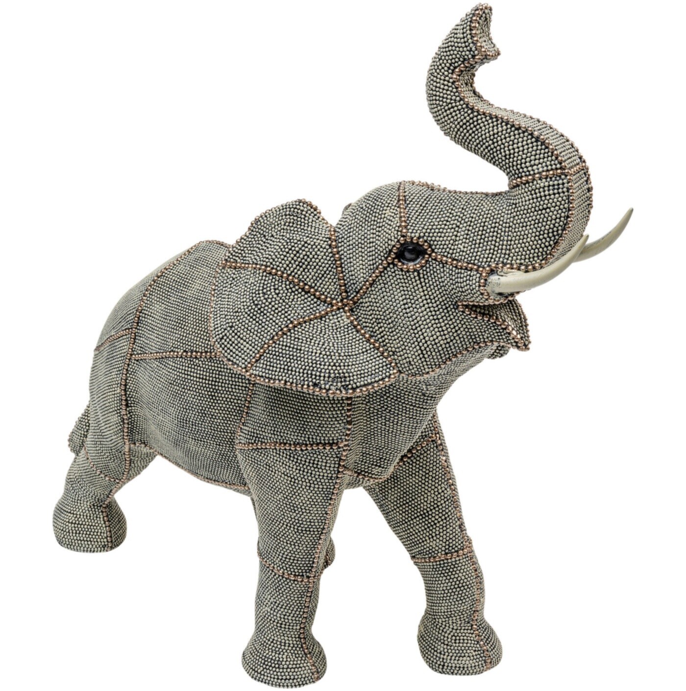 Статуэтка декоративная серая 37 см Elephants