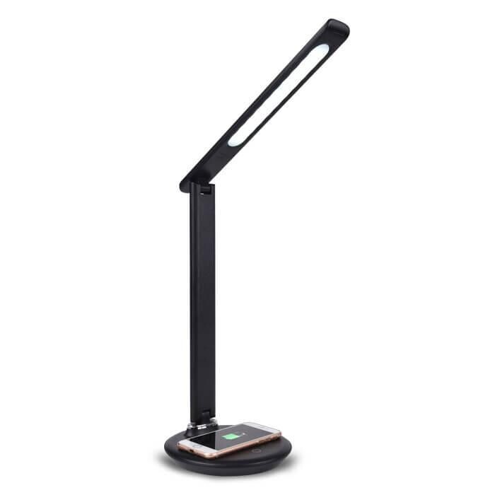 Настольная лампа светодиодная черная Desk DE521