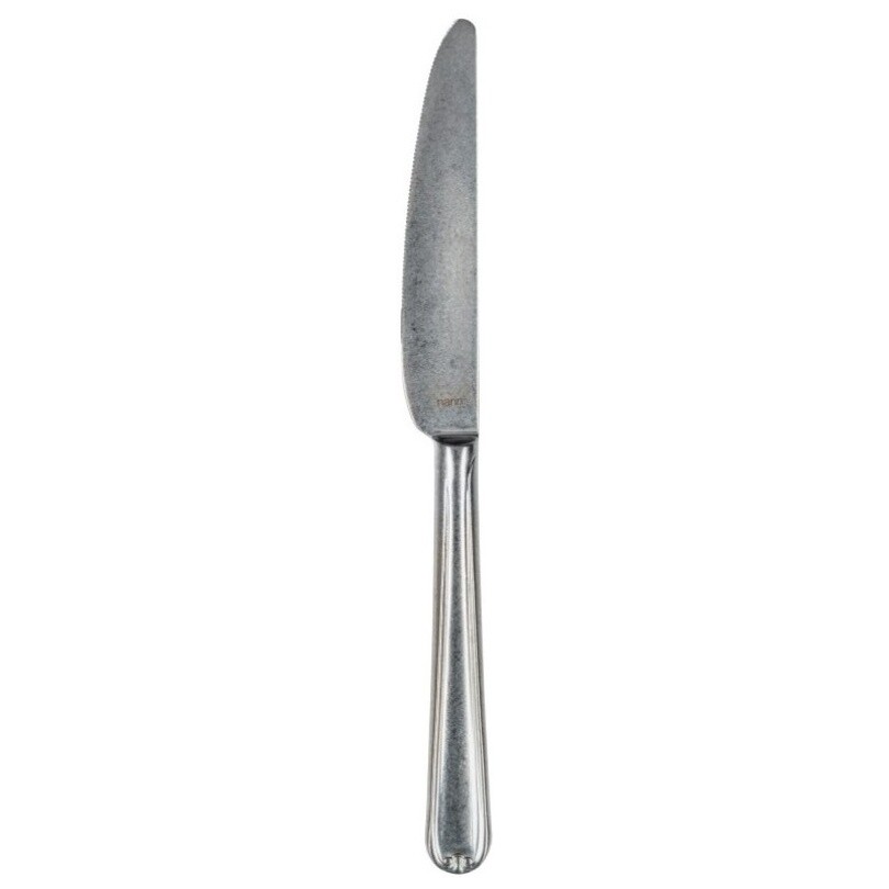 Нож столовый 22,5 см серебро Anatolia retro